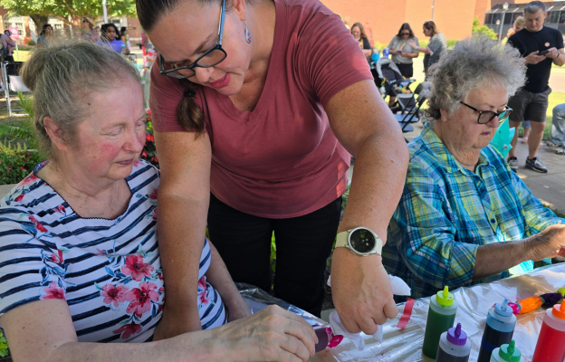 Professional caregivers staffed 24 hours a day