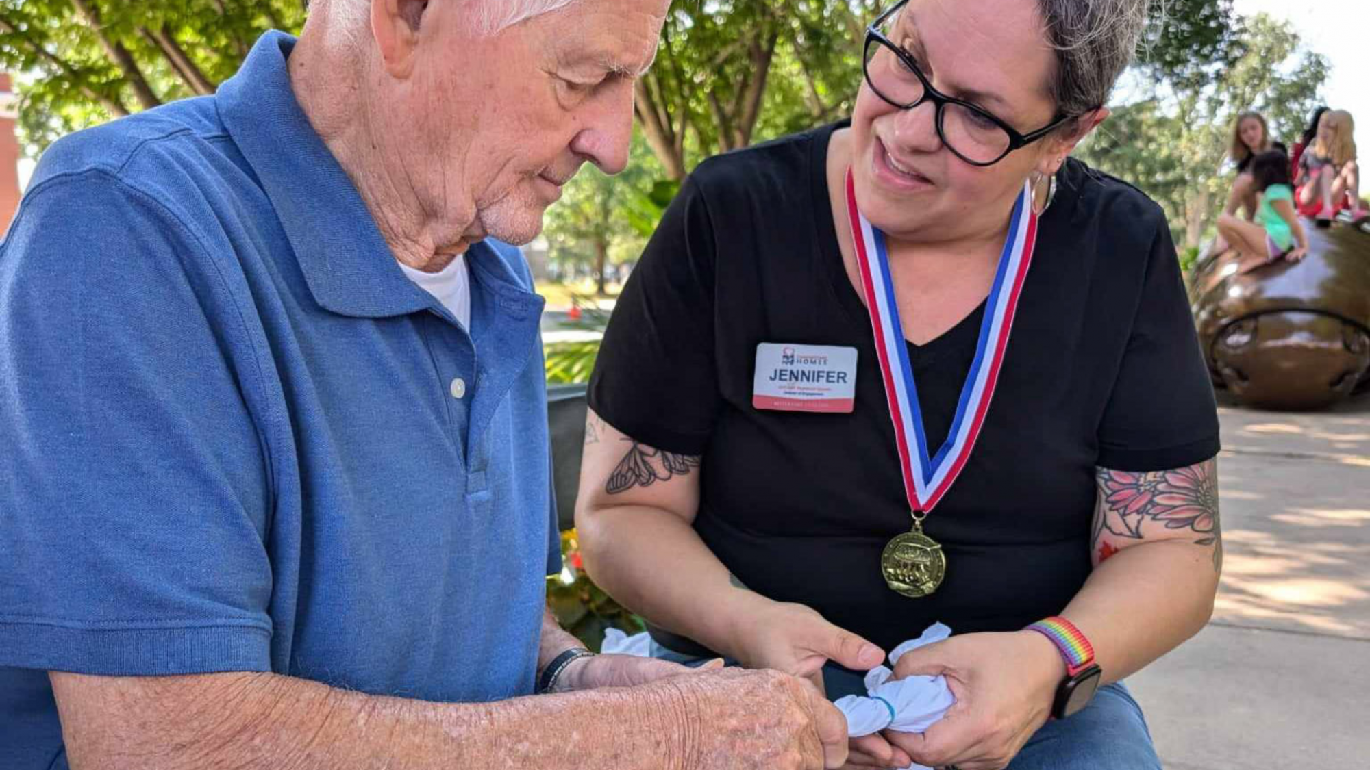 Dementia care in a familiar, calming environment