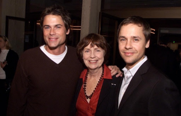 Rob Lowe and Chad Lowe with their mom.